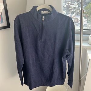 Peter millar crown comfort pullover, blue